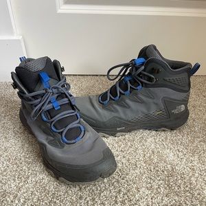 Men’s size 12 North Face hiking boots.